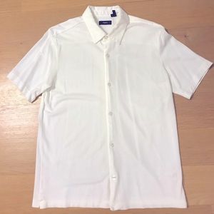 Theory size M short sleeve button shirt